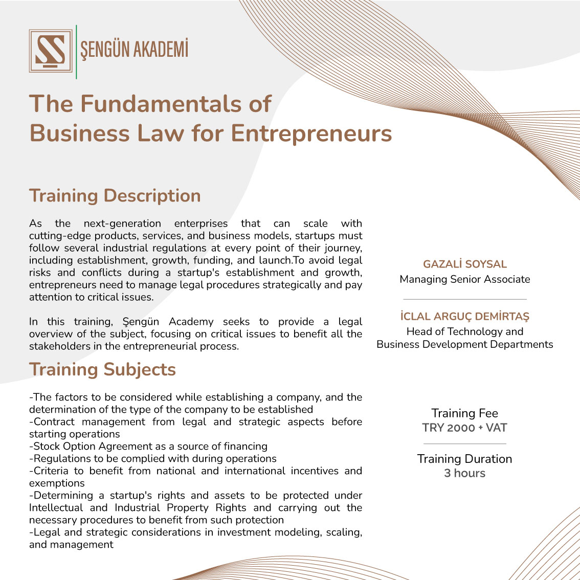 The Fundamentals of Business Law for Entrepreneurs