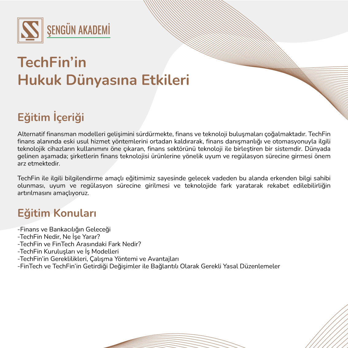TechFin’in Hukuk Dünyasına Etkileri