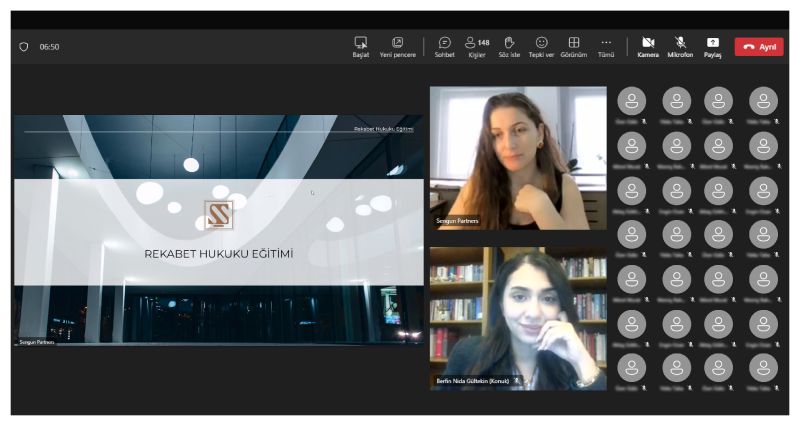 Şengün & Partners a organisé une formation en droit de la concurrence sectorielle